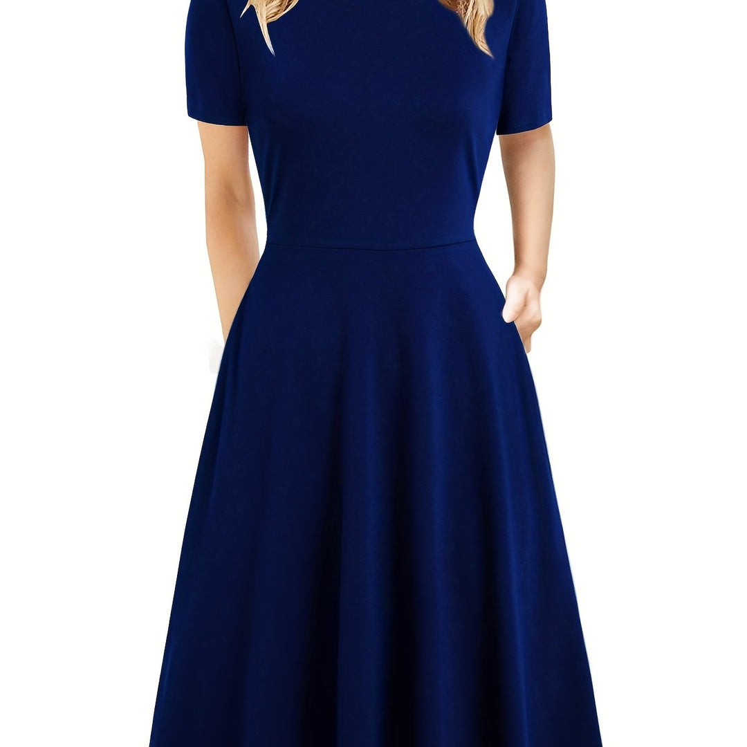 Evelyn Quinn | Retro A-Line Summer Dress