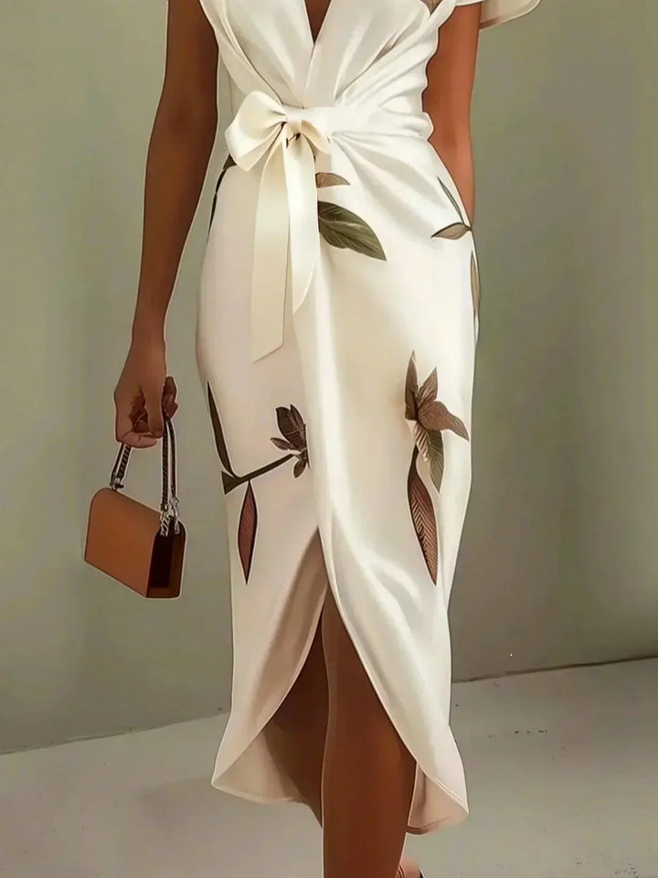 Brenna | Elegant Wrap Dress