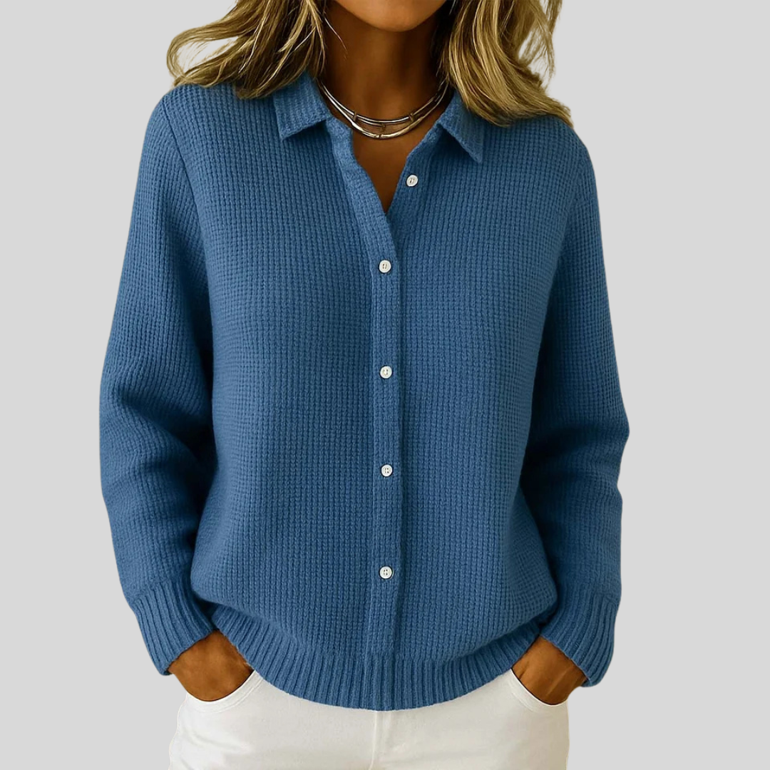 Genevia | Cozy Long Sleeve Cardigan