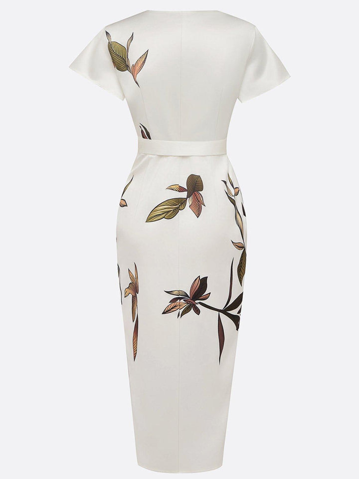 Brenna | Elegant Wrap Dress
